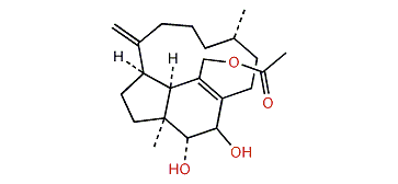 Trinervi-2beta,3alpha,17-triol 17-O-acetate